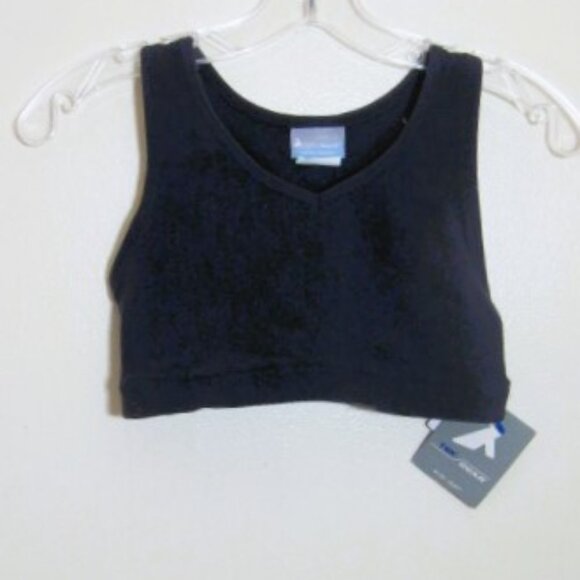 TEX GEAR~Misses Girls Size Small~Sport Bra~W/Lycra~Navy Blue~Active Wear~New/Tag - Picture 1 of 7